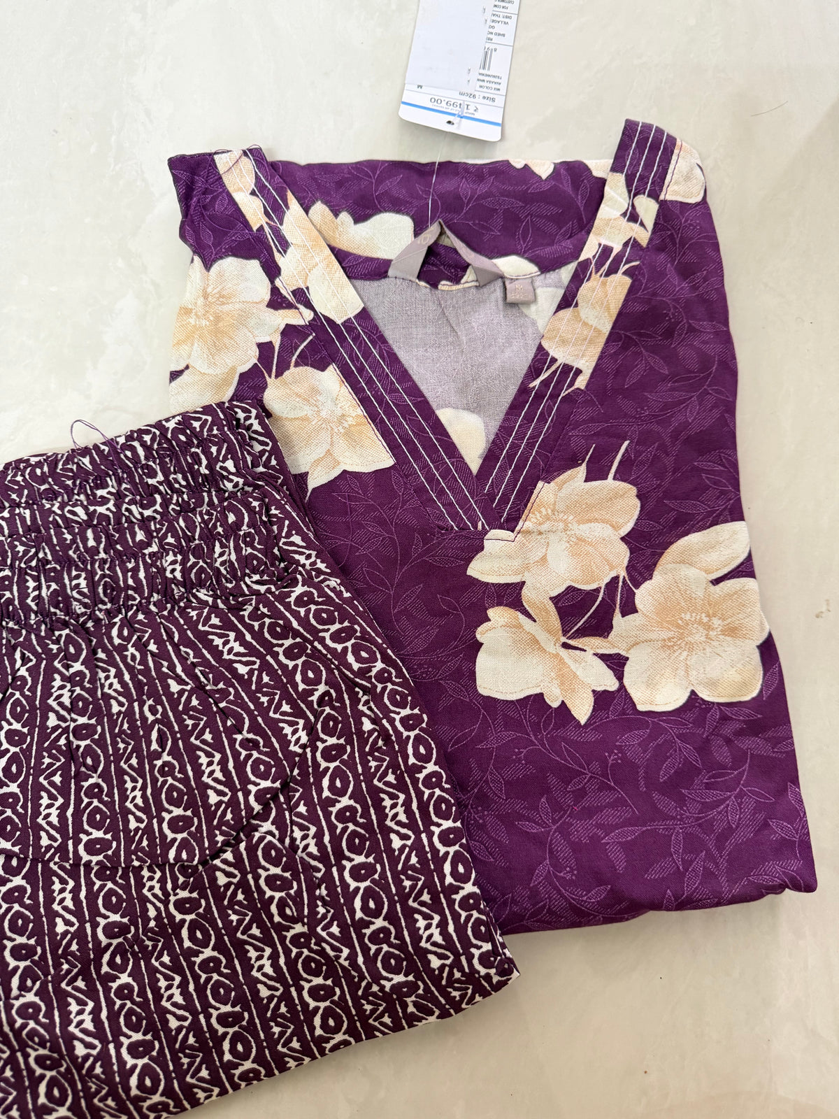 Cord set (purple)
