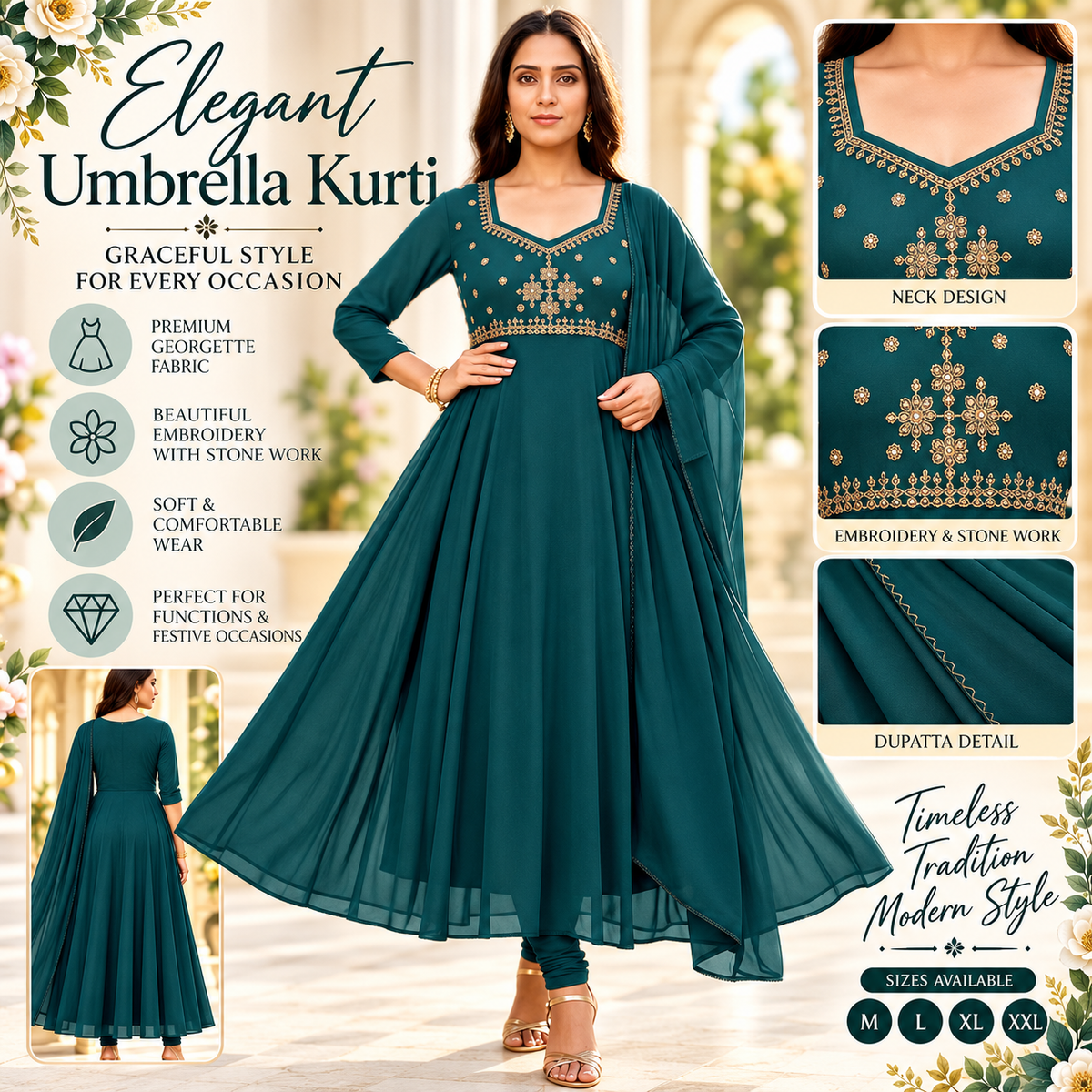 Umbrella Kurtis